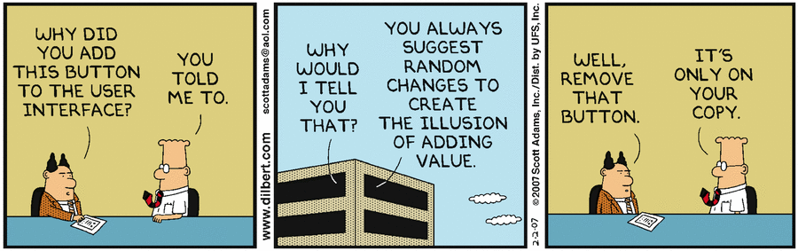 Dilbert Cartoon